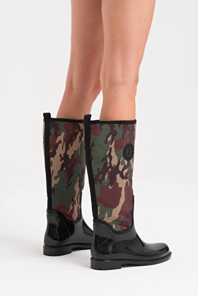 tw3 Kamuflaj Desenli Yağmur Botu