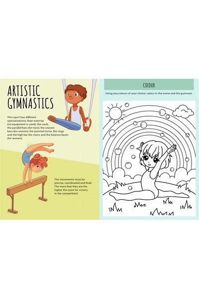 Sassi Junior Sports - Sticker and Activities