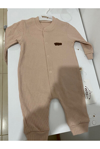 Wity Baby %100 Pamuk Fitilli Tulum 3-18 Ay