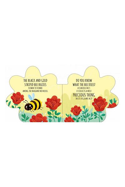 Sassi Junior Bee My Friend - Shaped Board Book