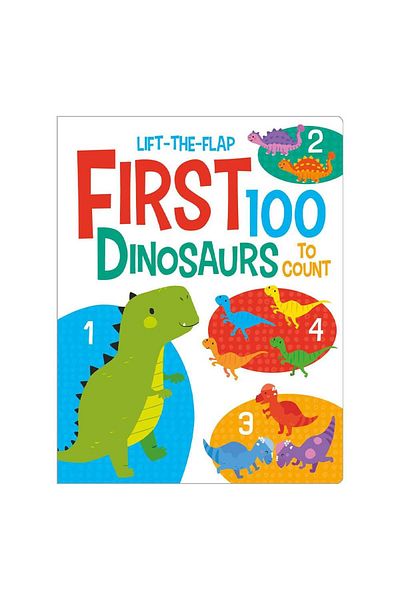 Imagine That Top 100 Dinosaurs - Lift the Flap with Skirt