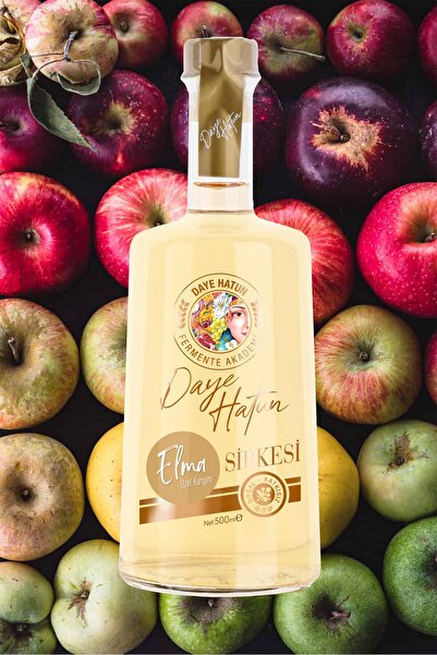 DAYE HATUN Özel Karışım Elma Sirkesi (%50 Tatlı&%30 Ekşi&%20 Çiçek Elma) / Special Blend Apple Cider Vinegar