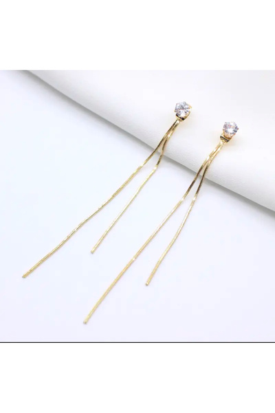 Butik TAŞLI SALLANTILI ZARİF KÜPE