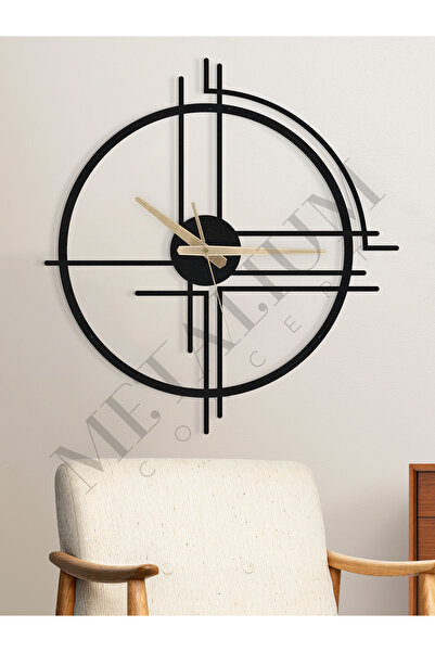 Metalium Concept Dekoratif Metal Duvar Saati 42x45cm [1220-42x45]