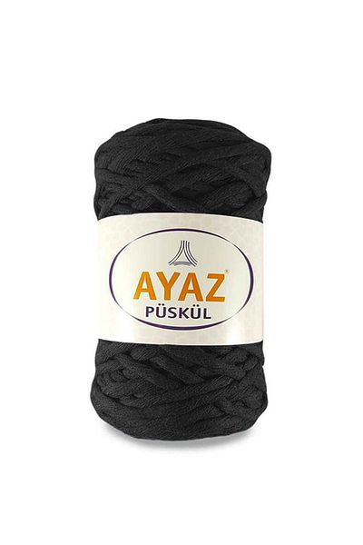 Ayaz Tassel Macrame Thread 1217 Black| Scanning Rope