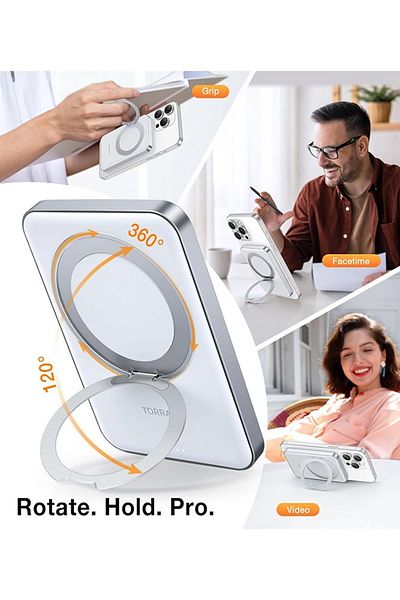 TORRAS Park Magsafe Power Bank 5,000 mAh White