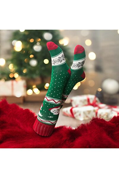 Dizüstü Noel Çorabı 2'li Paket