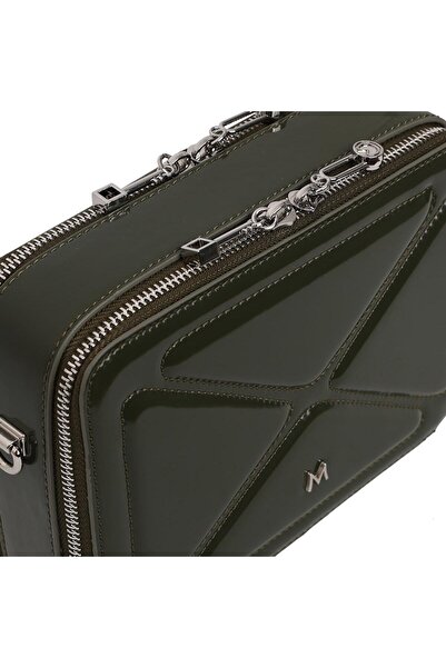 Matmazel Γυναικεία τσάντα ώμου Shaula Khaki