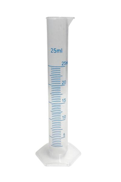 Edulab Plastik Dereceli Silindir Set 5 Adet 25 Ml