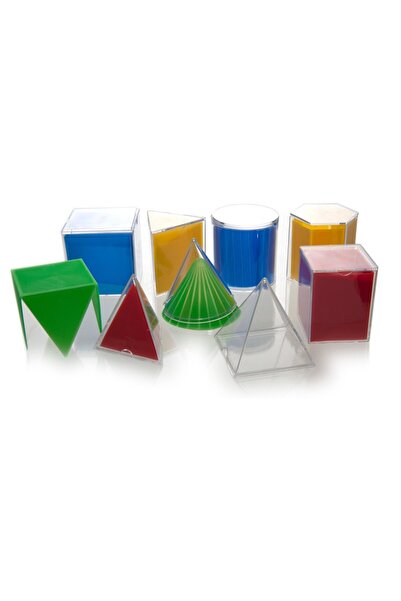 Edulab Katlanabilir Geometrik Şekiller 8 Parça