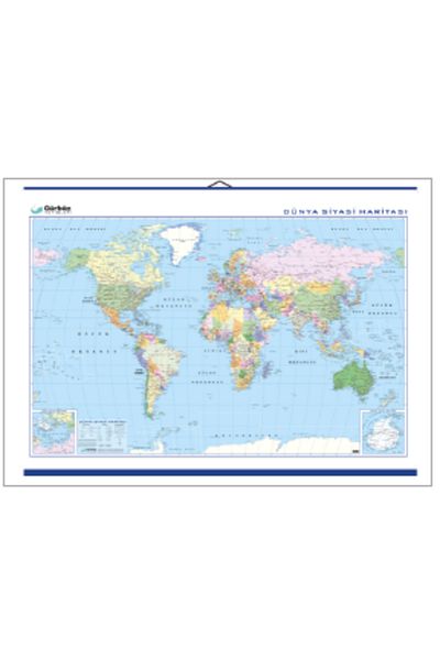 Edulab World Political Map - Coated Design