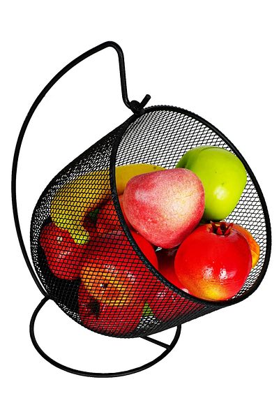 VENON Black HOME MANGO Hanging Basket with Foot - Multi-Purpose