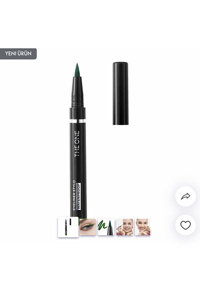 Oriflame The One Stylo Eyeliner - Green
