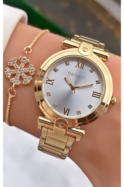 Gold Colored Women Watches Styles Prices Trendyol