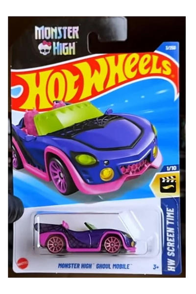HOT WHEELS Hotwheels Monster Hıgh Ghoul Mobıle (2025)