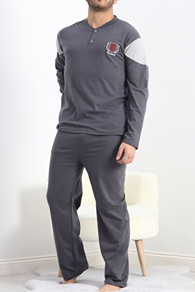 Store Erkek Pijama Takımı Füme - 20217.1838.