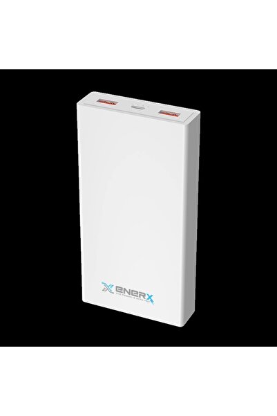 ENERX Powerbank 20000 Mah 2.1 Amper Enr-p20c Beyaz