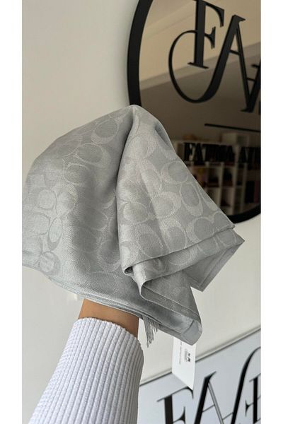 Webinay Home Cotton Cashmere Silk Shawl Premium Quality C Pattern Double Sided