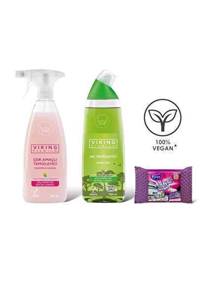 Viking Premium Çok Amaçlı + Wc + Magic Sünger