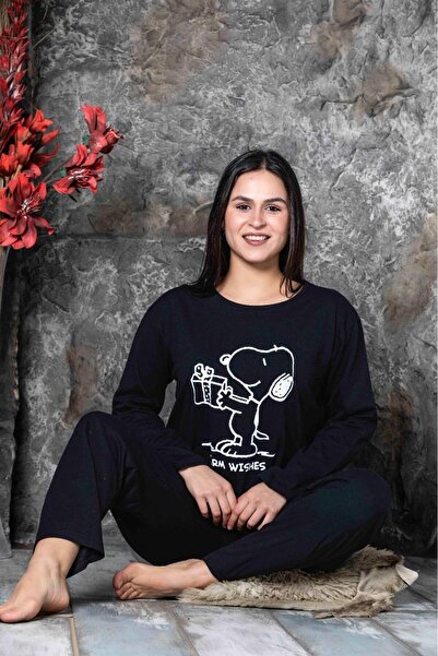 Mutlu City Dámský pyžamový set z česané bavlny Nové modely - M952