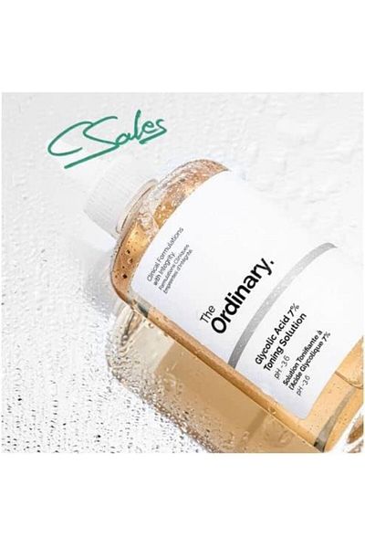 The Ordinary محلول تفتيح البشرة الأصلي 100% | 240 مل | تونيك مقشر |
