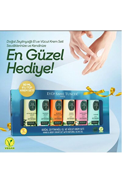 Eyüp Sabri Tuncer Sevdiklerinize En Güzel Hediye El Ve Vücut Krem Seti 1