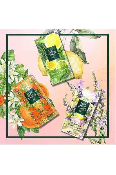Eyüp Sabri Tuncer Eyüp Sabri Tuncer School - Set of 15 Isaek Wipes and Colognes 150 ml