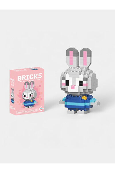 Bricks Kitty Brick Judy Hopps Mini Brick