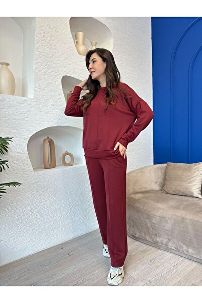 Devesta Moda Yumuşak Modal Kumaş Likralı Rahat Günlük Ve Şık Alt - Üst Takım Eşofman Takım