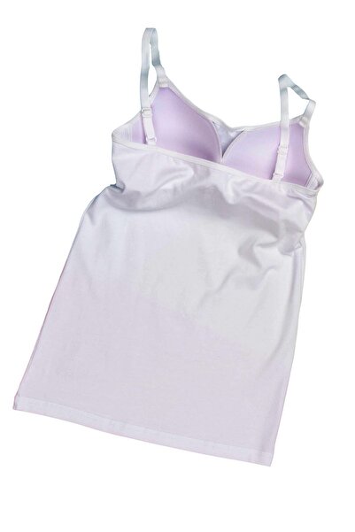 by İGP Modal Cotton Comfortable Bra Covered Rope Strap Women's Undershirt