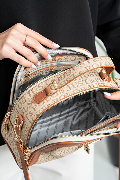 Just Polo Women's Bag with Strap - Shoulder and Hand 2 Compartments, Classic Rc2057