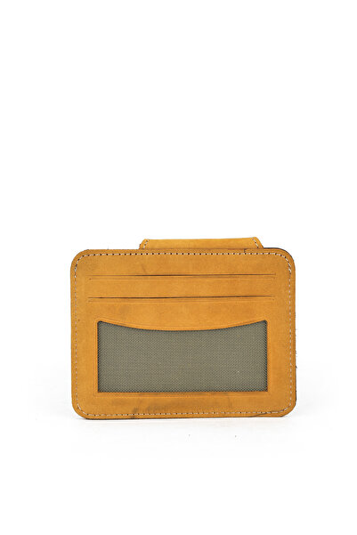 Ziya Чоловічий гаманець із натуральної шкіри - 143445Z105 Тютюн