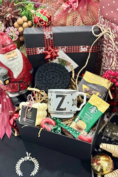 ARTER Home Monogram Harf Kupa Hediye Kutusu - Z Harfi