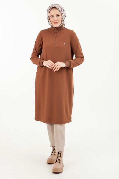 Armine TREND Ringed Knitted Fabric Tunic-24Kt436