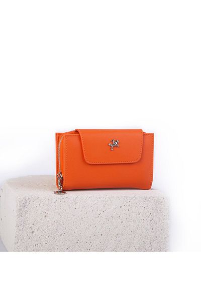 Nas Bag Women's Orange Wallet (Width:16Xlength:10)