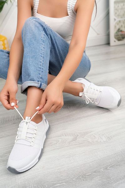 STOCON Sneaker Daily Sports Shoes Walking Running Fabric Knitwear Surface Light Comfortable Orthopedic Sole Infinite