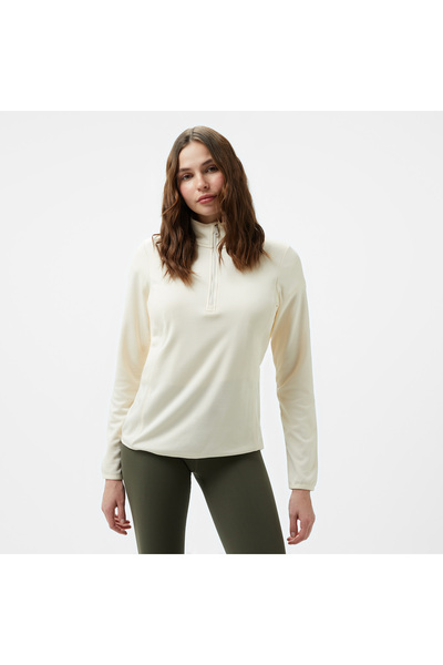 Mc Kinley McKinley Andrea 1/2 Zip Kadın Krem Outdoor Polar