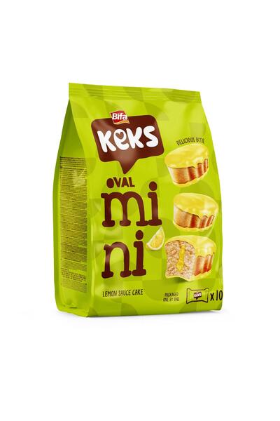 BİFA KEKS Mini Oval Kek Limonlu 170 gr X 2 Adet