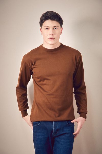 Fulla Moda Πουλόβερ Basic Crew Neck