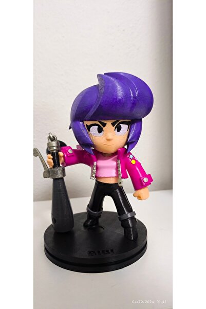 Giftbox3d BRAWL STARS BİBİ KARAKTERİ 20CM FİGÜR