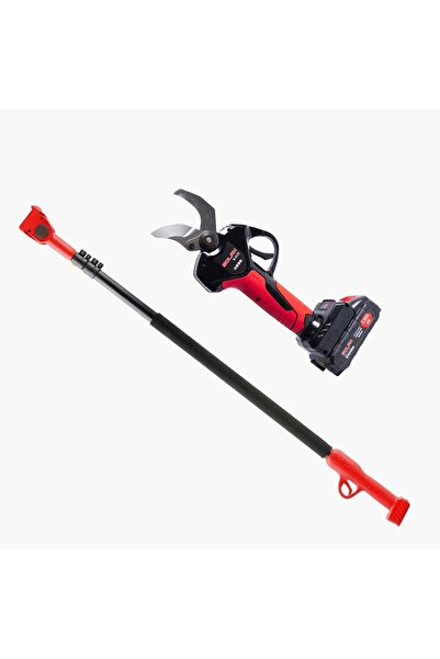 Solax B-2121 Şarjlı Budama Makası ve TUA-01 Teleskobik Uzatma Kolu