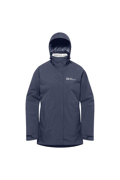 Jack Wolfskin Rotwand 3in1 Women's Waterproof Outdoor Coat-A60333