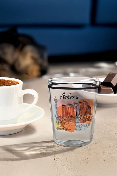 Paşabahçe Otto Brown 120 Cc 6-Piece Side Glass - 420312