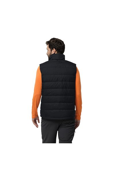 Jack Wolfskin Ather Down Vest Ανδρικό Γκρι Γιλέκο Ανδρικό Γιλέκο 1207691-6350