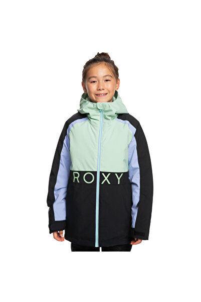 Roxy Snowmist Kız Çocuk Siyah Snowboard Ceketi Kız Çocuk SNOWBOARD CEKETİ ERG...