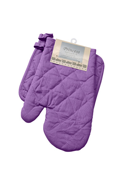 Hotel Linen Klub طقم مكون من قطعتين من قفاز الفرن وحامل الأواني - أساسيات المطبخ متعددة الوظائف