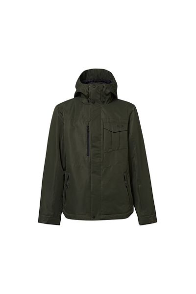 Oakley Men's Snowboard Coat Core Divisional Rc Insulated Khaki Men's Snowboard Jacket