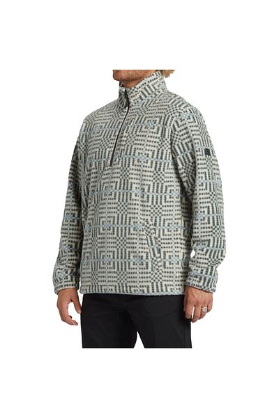 BİLLABONG Billabong Boundary Mock Neck Men's Green Fleece