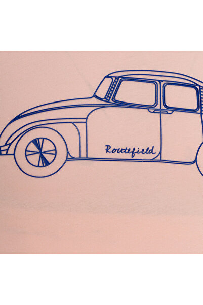 ROUTEFIELD Ανδρικό ροζ μπλουζάκι Truth ΑΝΔΡΙΚΟ T-SHIRT RFTRUTH23