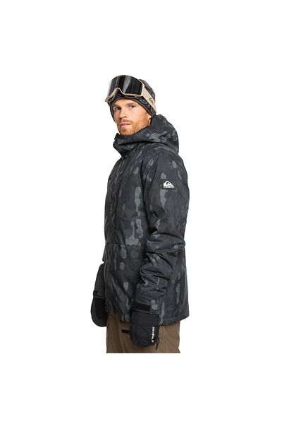Quiksilver Men's Snowboard Jacket Mission Printed